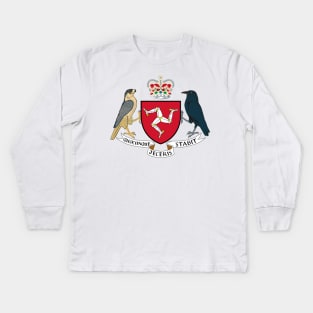 Coat of arms of the Isle of Man Kids Long Sleeve T-Shirt